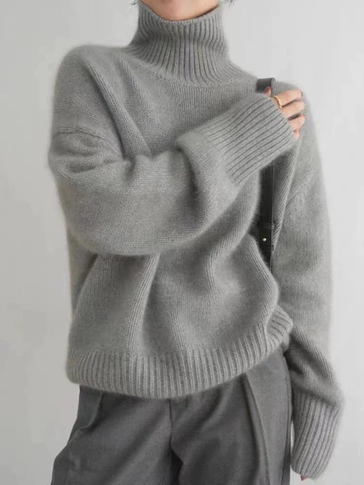 Lynn | Wool Turtleneck Sweater