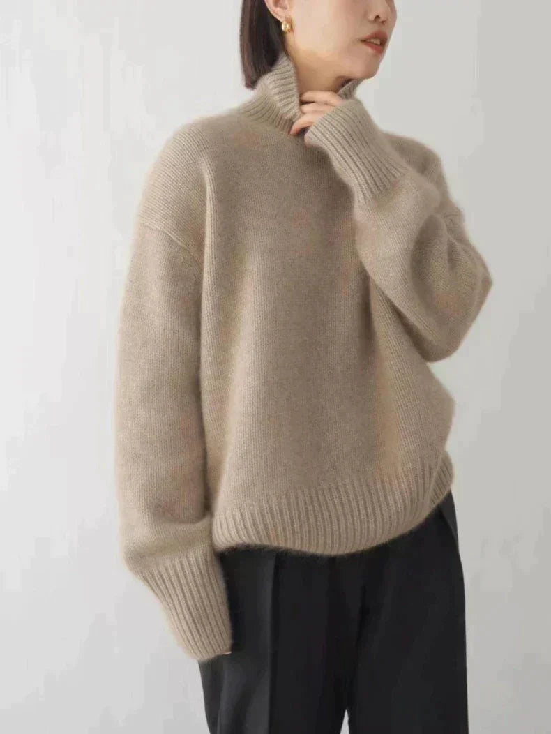 Lynn | Wool Turtleneck Sweater