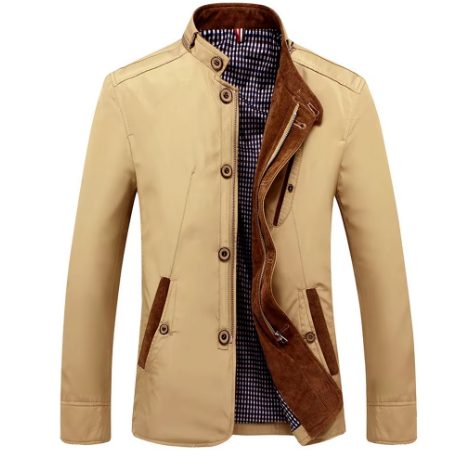 Solomon | Men's stand collar winter jacket