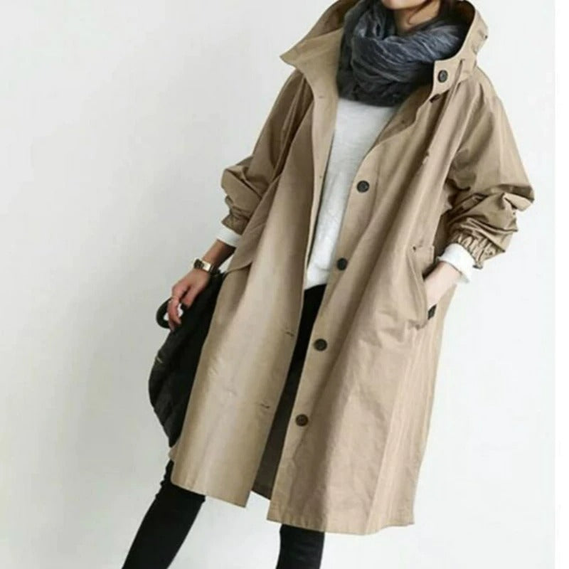 Mandy | Elegant and Water-Repellent Trench Coat