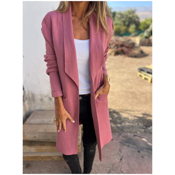 Annalena™ – Elegant, Relaxed-Fit Blazer Cardigan