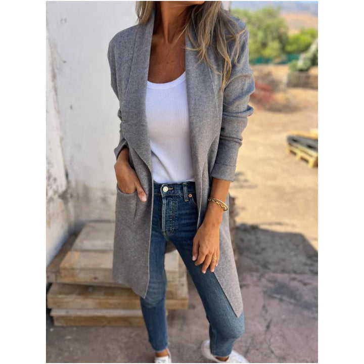 Annalena™ – Elegant, Relaxed-Fit Blazer Cardigan